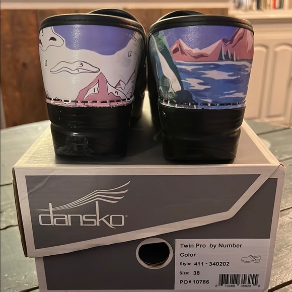 Dansko Professional Twin Pro Paint by Number Artistic Clogs - Multicolor - Picture 2 of 9